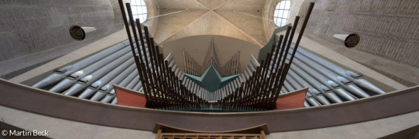 Rieger Orgel nah Barfüßerkirche