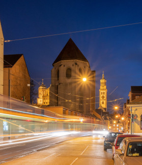 Barfüßerkirche Straßenbahn